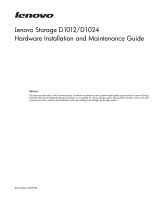 Lenovo D1024 Hardware Installation And Maintenance Manual