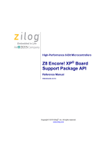 ZiLOG Z8F6481QN Reference guide
