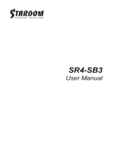 Stardom SR4-SB3 User manual
