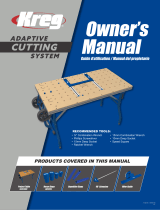 Kreg Adaptive Cutting System Versa-Stop User manual