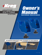 KregAdaptive Cutting System Project Table Extension Bracket