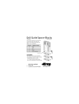 Kreg Drill Guide Spacer Block User manual