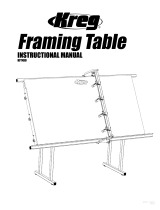Kreg 4′ x 8′ Face-Framing Table User manual