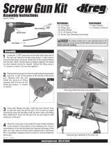 Kreg Screw Gun & Hose Set for Framing Table User manual