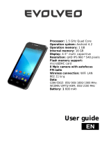 Evolveo xtraphone 4.5 q4 User manual