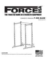 Force USA F-MR-BASE Owner's manual