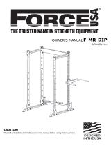Force USA F-MR-DIP Owner's manual