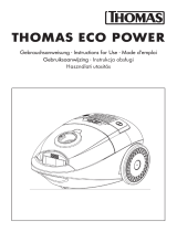 Thomas Eco Power 2.0 Owner's manual