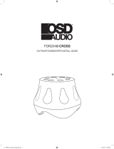 OSD Audio FORZA-CROSS10 Owner's manual