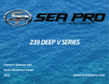 Sea Pro 239 DEEP V SERIES Owner's manual