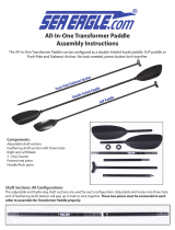 Sea Eagle All-In-One Transformer Paddle Operating instructions