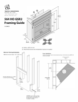 Fireplace Xtrordinair 564 HO GSR2 Scr Gas Fireplace (FPX) 2014 Framing Guide