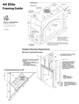 Fireplace Xtrordinair 44 Elite ZC 1998 Framing Guide