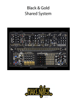 Make Noise Black & Gold Shared System Owner's manual