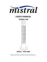 Mistral MFD440R (TOMMY) User manual
