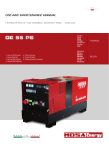 Mosa GE 55 PS Owner's manual