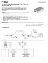 AAS VAB100R-HD User manual