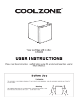 Coolzone CZ51028 Operating instructions