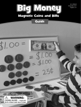 Educational Insights  Big Money™ 3-D Magnetic Coins and Bills  Product Instructions