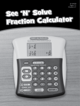Educational Insights See & Solve Fraction Calculator 