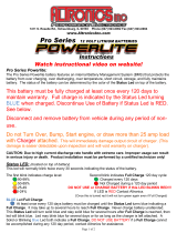 Altronics PowerLite PRO SERIES Owner's manual