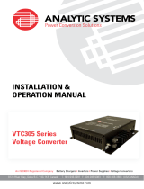 Analytic Systems VTC305-12-24 Owner's manual