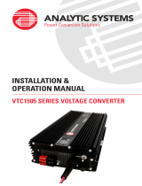 Analytic Systems VTC1505-250-12 Owner's manual