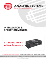 Analytic Systems VTC140-24-12 Owner's manual
