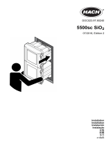 Hach 5500sc SiO2 Installation guide