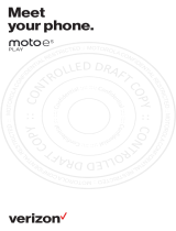 Motorola Moto E5 User manual