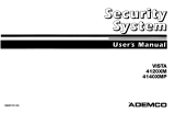 ADEMCO Vista Console User manual
