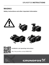 Grundfos MAGNA3 25-100 (N) Installation And Operating Instructions Manual