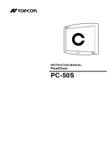 Topcon PixelChart PC-50S User manual
