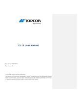 Topcon CL10 Series User manual
