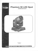 SHOWTEC Phantom 50 LED Spot User manual
