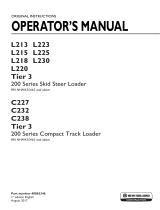 New Holland L230 User manual