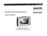 Sanyo NVM-4030 - Easy Street - Automotive GPS Receiver Owner's manual