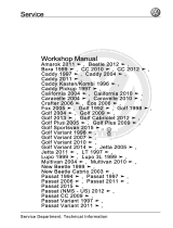 Volkswagen Passat 1997 Workshop Manual