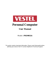 VESTEL PROMEGA User manual