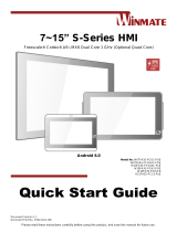 Winmate R15FA3S-PCC3-PoE Quick start guide