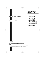 Sanyo CP29AF2XA User manual
