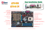 AOpen AK79D-400 1394 Easy Installation Manual