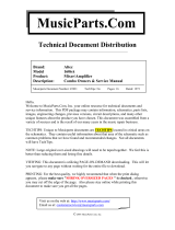 Altec 1606A Operating Instructions Manual