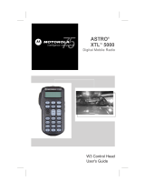 Motorola Solutions Astro XTL 5000 User manual