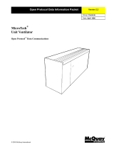 McQuay MicroTech UV6S2 Series Protocol Manual