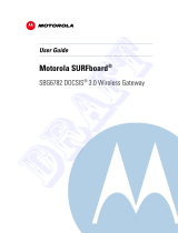 Motorola SURFBoard SBG6782 User manual