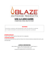 Blaze BLZ-4-CHAR Owner's manual