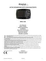 Ibiza Sound MS5-150 User manual