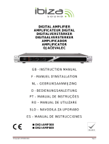 Ibiza Sound DIGI-AMP600 Owner's manual