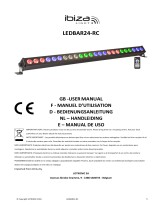 Ibiza Light LEDBAR24-RC User manual